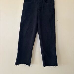 Billy Reid Black Cropped Jeans